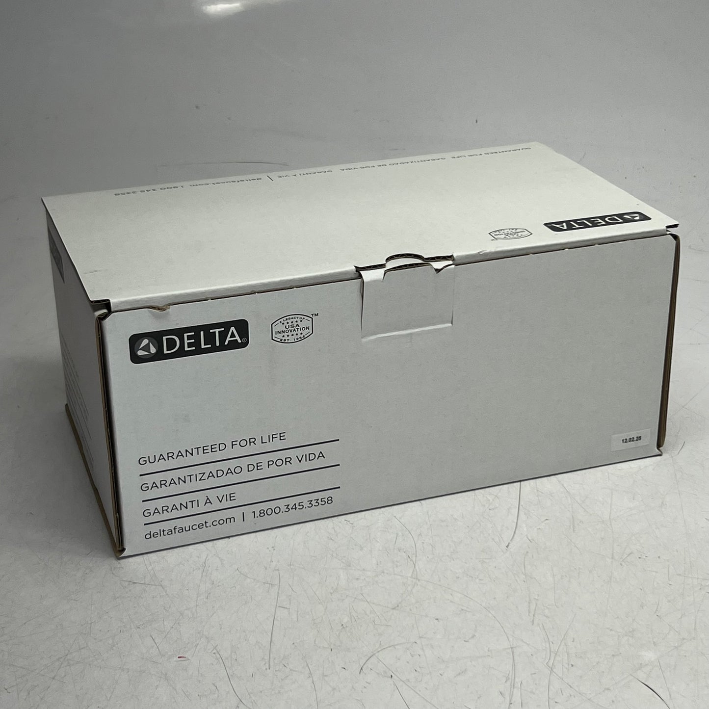DELTA Woodhurst Centerset Bathroom Faucet (Stainless) 2532LF-SSTP