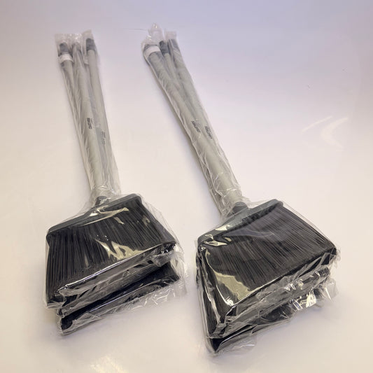 COASTWIDE (6 PACK) Professional Lobby Broom 36"Height 8" Bristle Width Gray CW61069