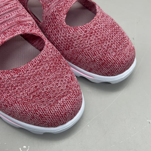 PROPET Travel Activ Avid Knit Shoe Women's Sz 12 Width M(B) Pink/Red WAT064M