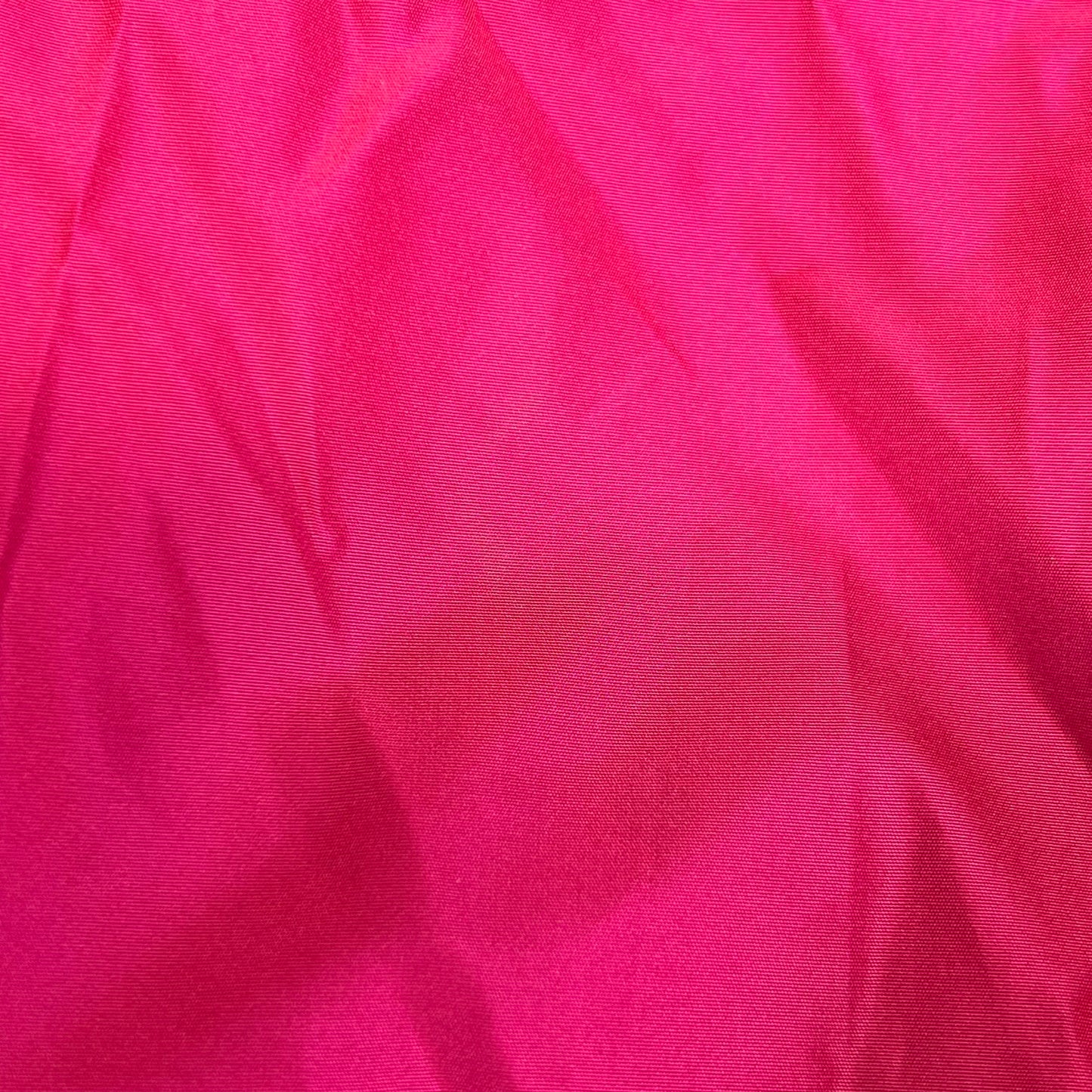 BALENCIAGA Oversized Logo Raincoat Made In Italy Women's Sz 38 Magenta