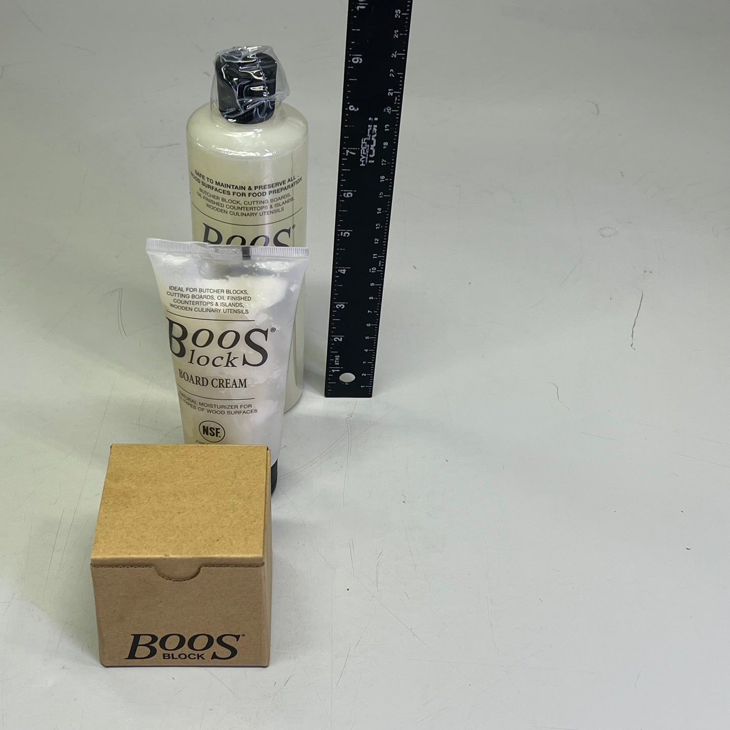 JOHN BOOS Care & Maintenance Pack Mystery Oil, Cream & Applicator MYSCRMAPP