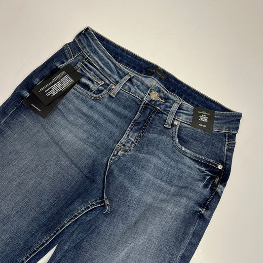 VESSEL Suki Curvy Fit Mid Rise Slim Boot Jeans Women's Sz 31/31 Indigo
