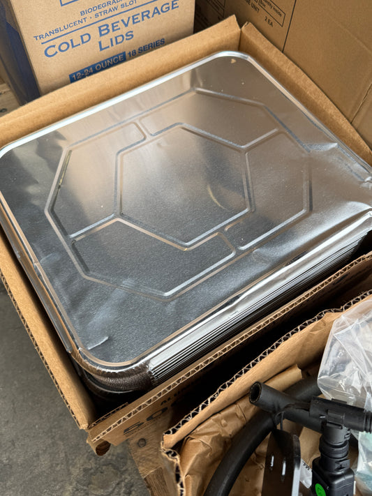 ZA@ Pallet of Wipes, DEUTZ Parts, Aluminum Pan Covers, StandFast Traction Additive, Filters, THERMASOLV, DENSO, Kwikset, & MORE! (AS-IS)