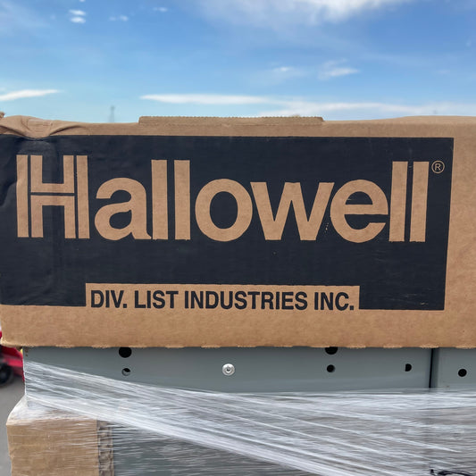 ZA@ HALLOWELL One Wide, Single Tier Locker Grey (AS-IS)(D)