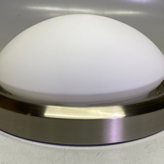 TRANS GLOBE Three Light Down Lighting Flush Mount Sz 15"W x 5.75"H 13882 BN