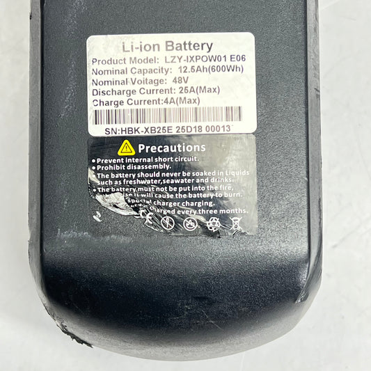 HEYBIKE Quick Removable Mars 2.0 Spare Battery 1000W LZY-IXPOW01 E06 (Used)