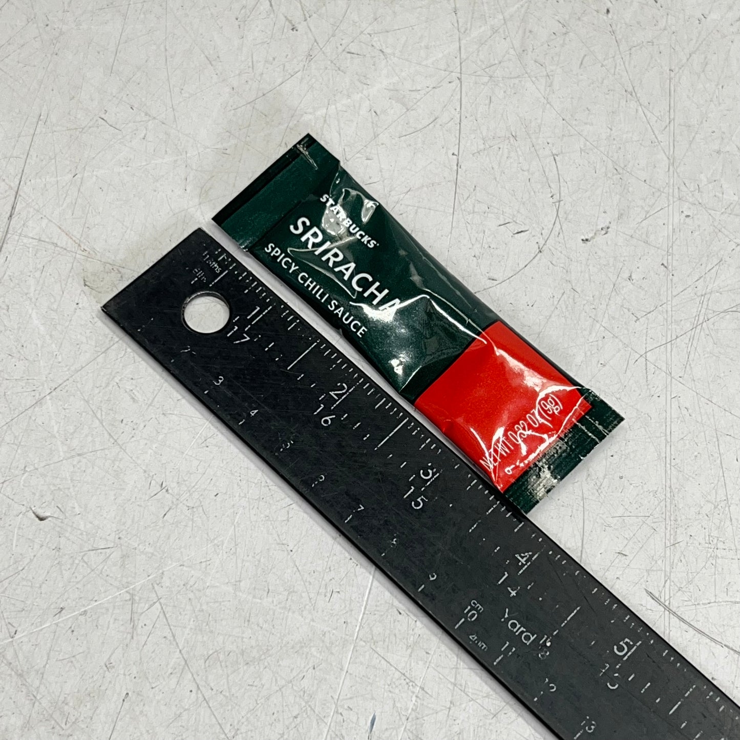 STARBUCKS (30 PACK) Siracha Single Spicy Chili Sauce Packets To Go 9g BB 05/27