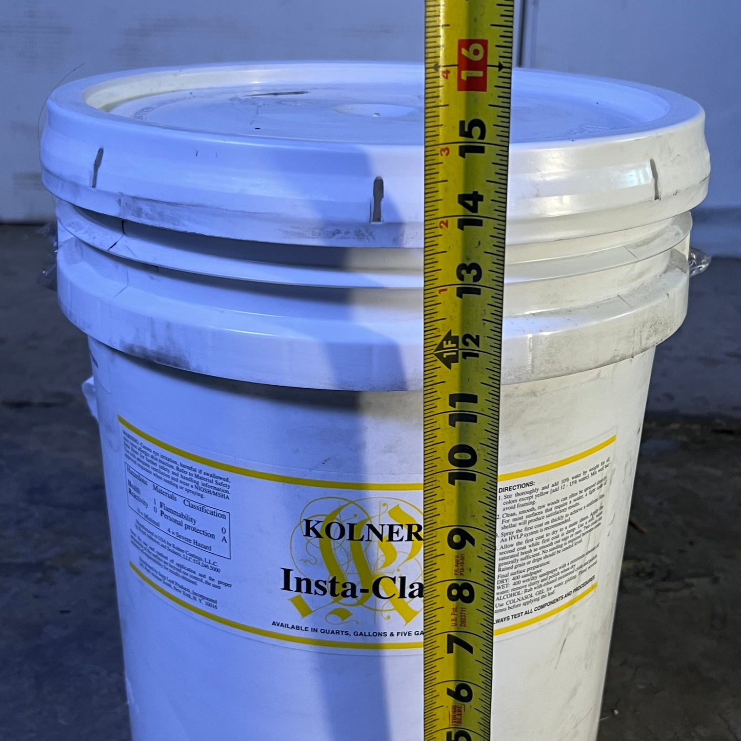 KOLNER Insta Clay Acrylic Resin Sprayable 5 Gal.