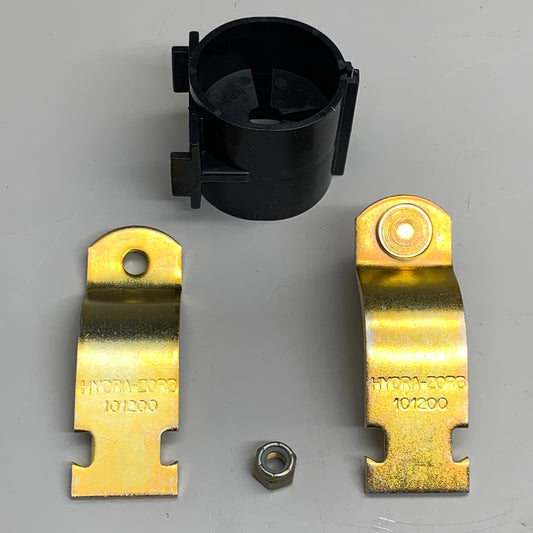 KLO-SHURE (20 Pack) Insulation Strut Mount Clamp 3/8" OD x 3/4" Wall Galv 726037