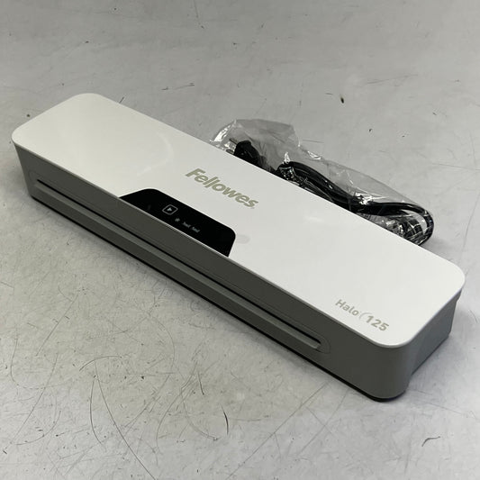 FELLOWES Halo 125 Laminator 16"L x 3.5"W x 2.5"H White CRC57531