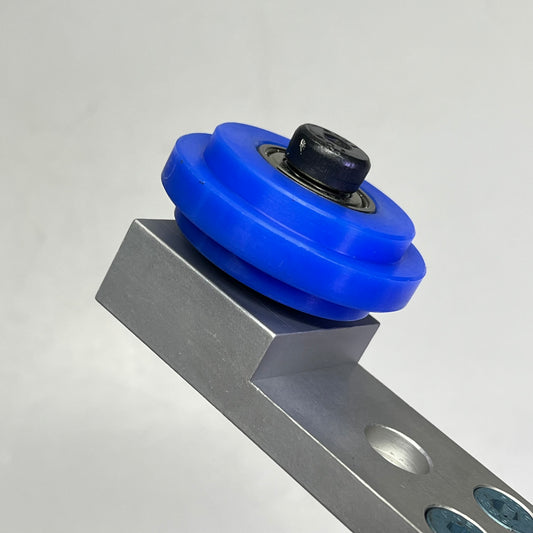 80/20 BUILD YOUR IDEA 40 Series Dual Roller Wheel Bracket Assembly 40-2758