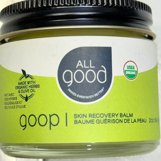 ALL GOOD Goop Skin Recovery Balm W/ Organic Herbs And Olive Oil 2 Oz - New