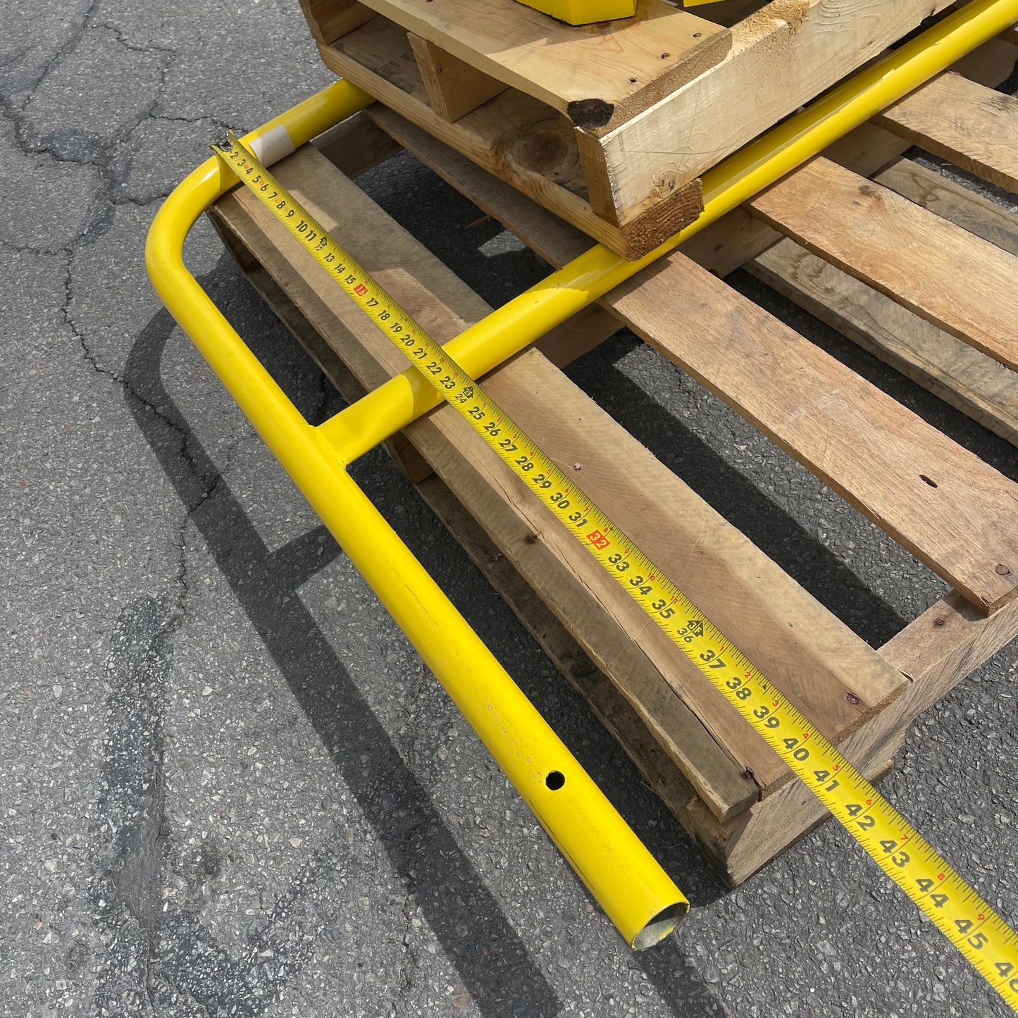 Z@ GARLOCK RailGuard Bases and Gate, Yellow 62"x41" (New)