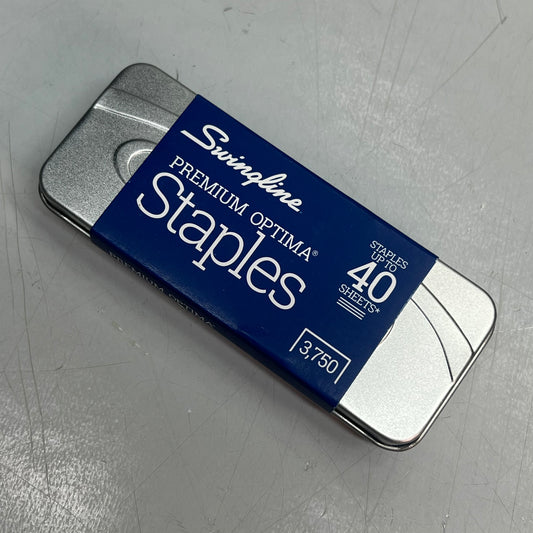 SWINGLINE (2 PACK, 3,750 PER BOX) Optima Staples 40-Sheet Capacity S70355560DP