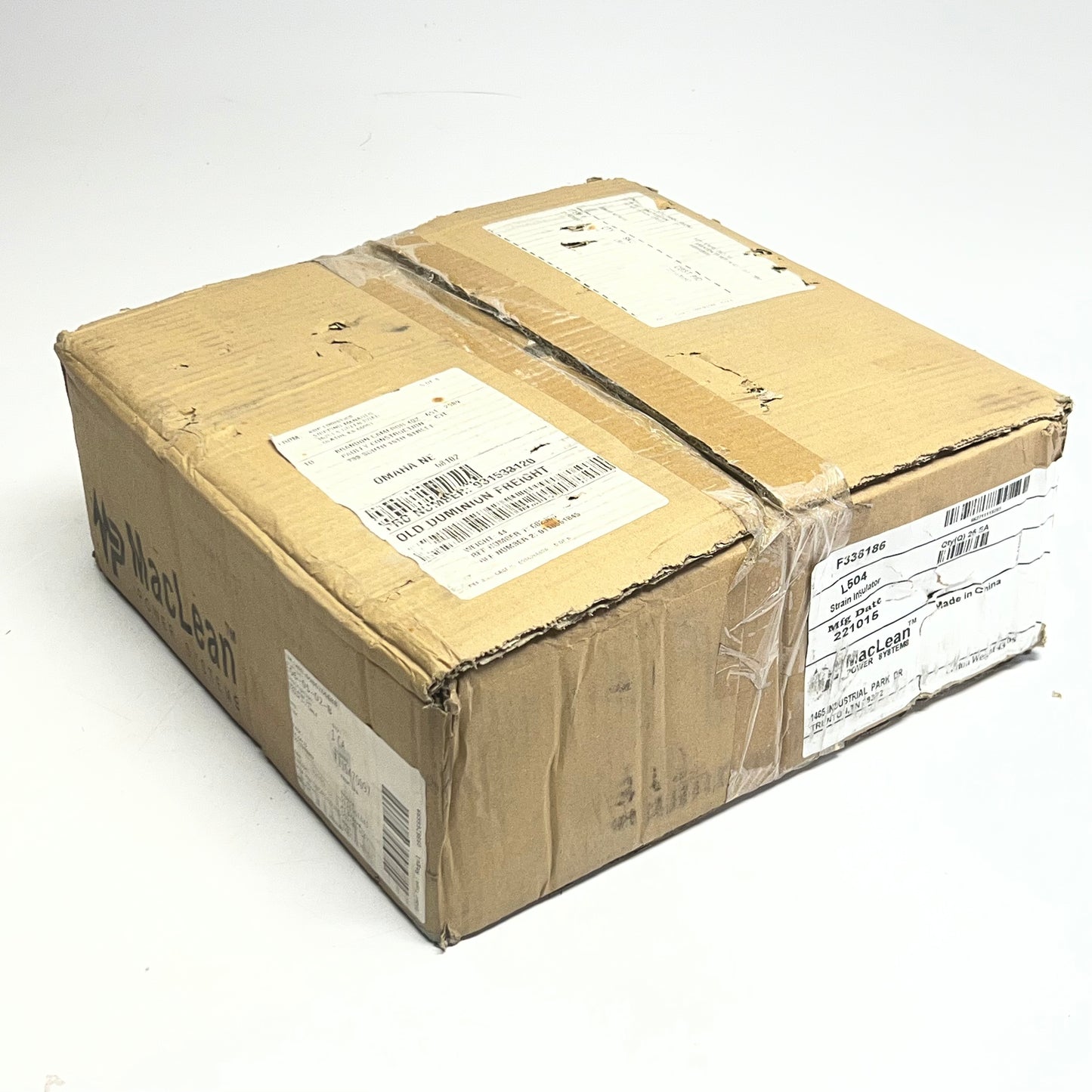 MACLEAN (25 PACK) Strain Insulator Sz 4-1/2" L504