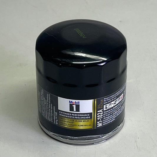 MOBIL 1 (2 PACK) Engine Oil Filter Extended Protection 20,000 Mile Black M1-102A