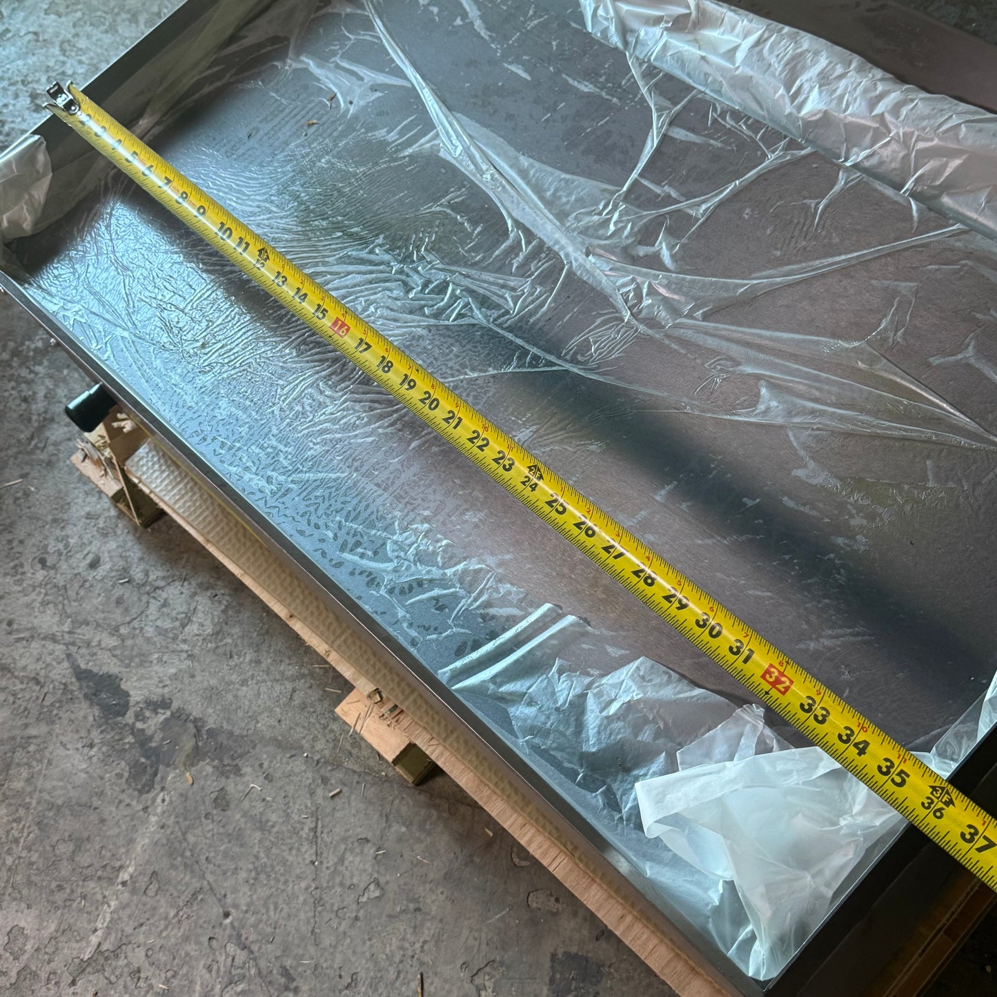 GROPCORE Gas Griddle 90000 BTU Grey GCG36E