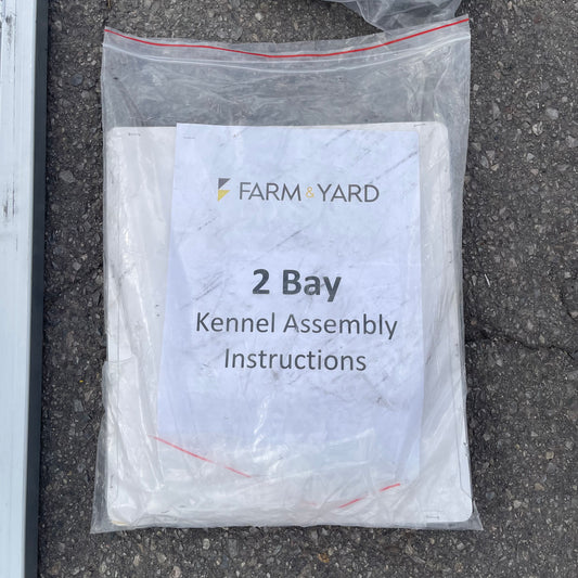 Z@ FARM & YARD 2 Bay Raised Safety Kennel
