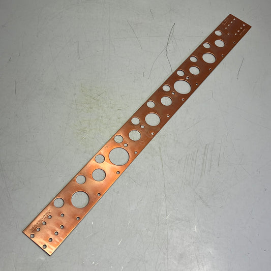 HOLDRITE (10 PACK) Heavy Gauge Copper Stub Bracket 1/2",3/4",1-1/4" 26" L 107-26