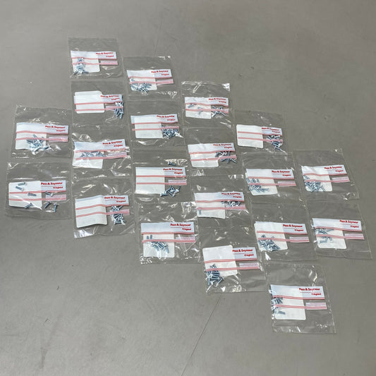 PASS & SEYMOUR (20 Pack) White Blanc Wall Plate Screws 1/2" Long 510-WCC20