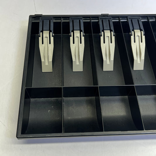 Ibm Point Of Sale Cash Till Drawer Tray Replacement 5 Bill Compartment Black