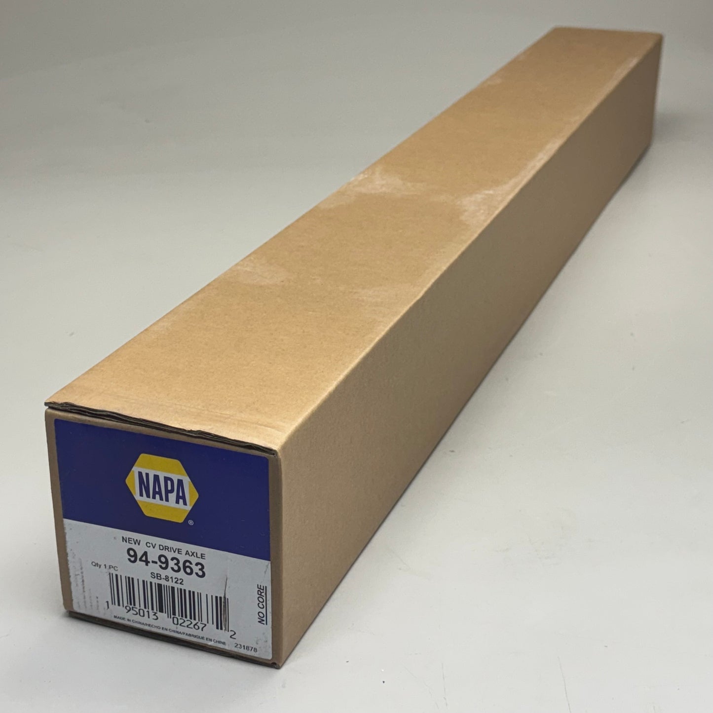 NAPA CV Drive Axle Grooved for Subaru 2009-15 SB-8122 94-9363