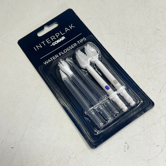 CONAIR (2 PACK, 5 PIECE EACH) Interplak Water Flosser Replacement Tips V504565