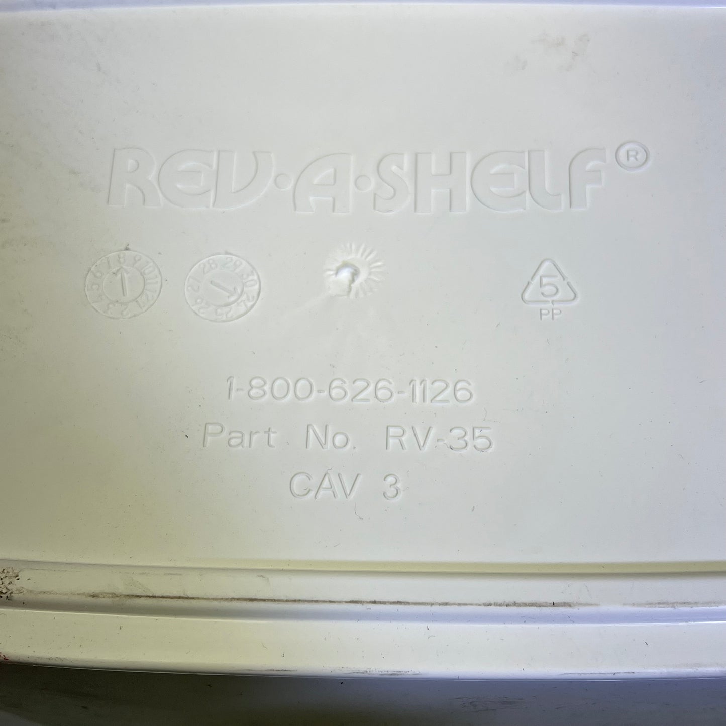 ZA@ (2 PACK) Waste Baskets 19"x14"x10" White (Slightly Dirty)