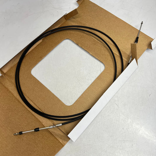 UFLEX Engine Control Cable 3300 Style 3.4” (87 mm) 10-32 UNF Threads Black C8X12