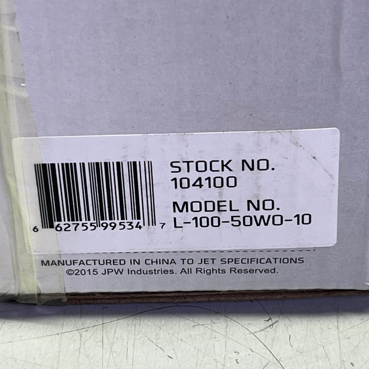 JET Chain Hand Hoist W/ Overload Protection 10ft - 1/2 Ton Chrome/Gray 100-50-10