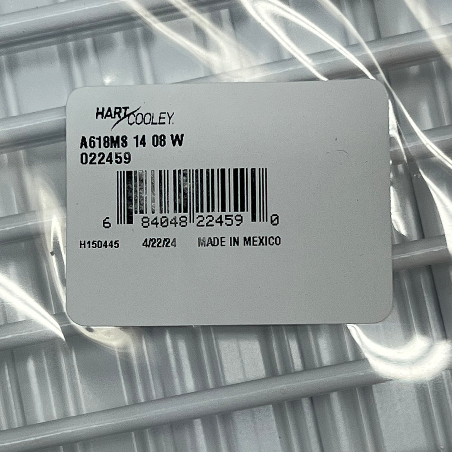 HART & COOLEY Sidewall/Ceiling Vent Adjustable 14" x 8" White A618MS 1408W 022459