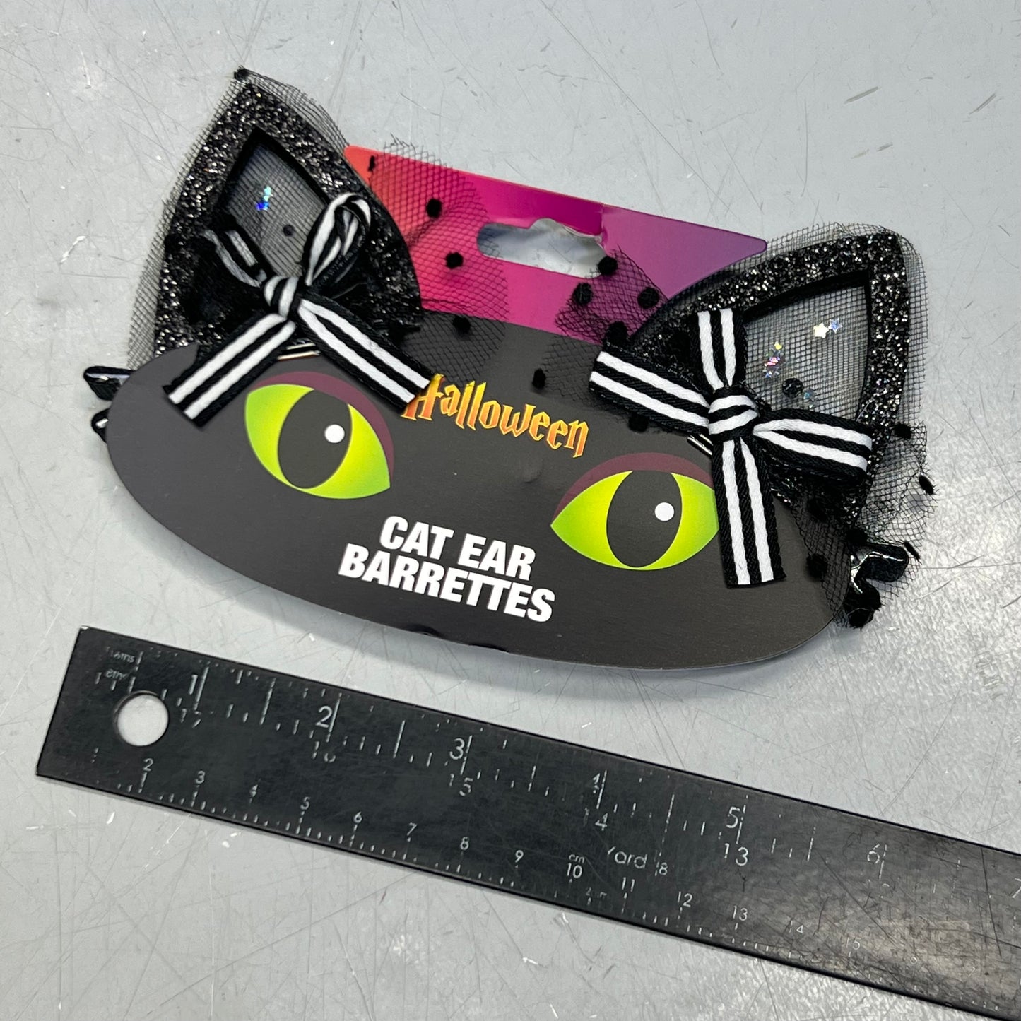 MAGIC SEASON Halloween Cat Ear Barrettes 768498