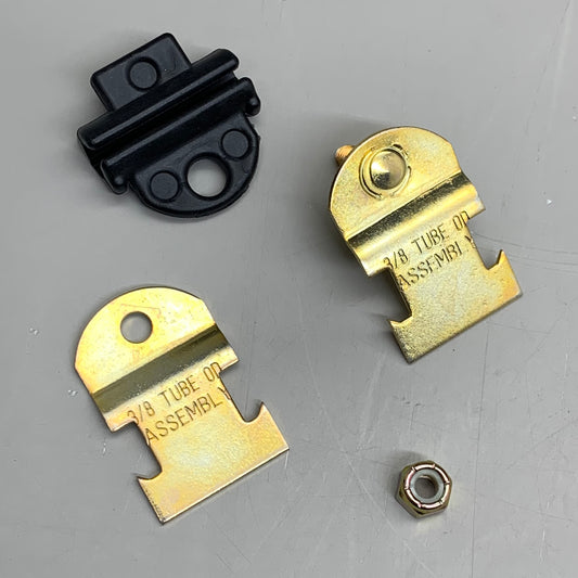 ZSI (25 Pack) Cush-A-Nator Insulation Strut Mount Clamp 3/8" OD Galv CN06