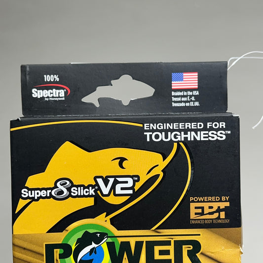 POWER PRO Microfilament Braided Fishing Line 10lbsx300yrds White 31500100300W
