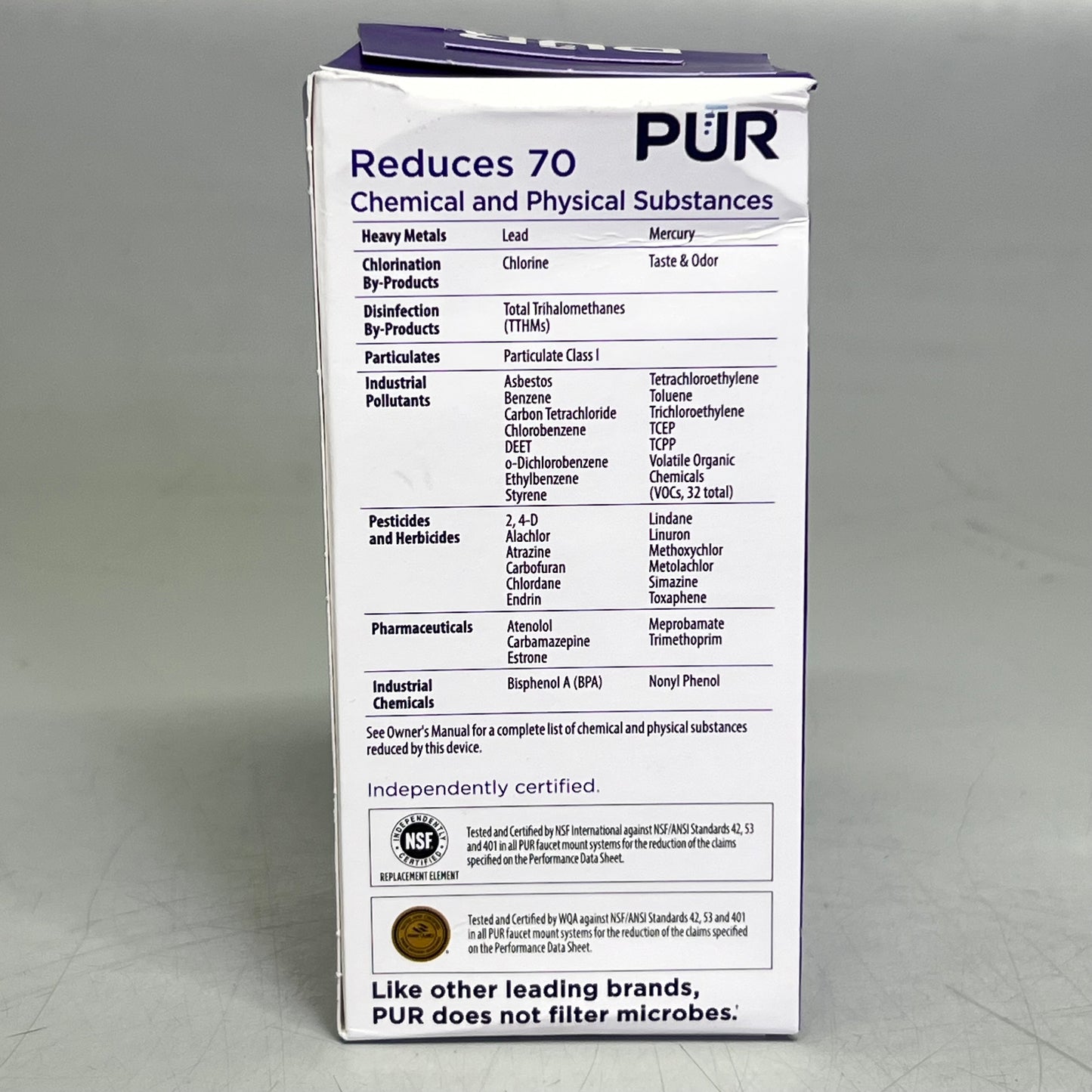 PUR (2 PACK) Filtration Faucet Mount Water Filter Replacement (New Other, Distressed Box)