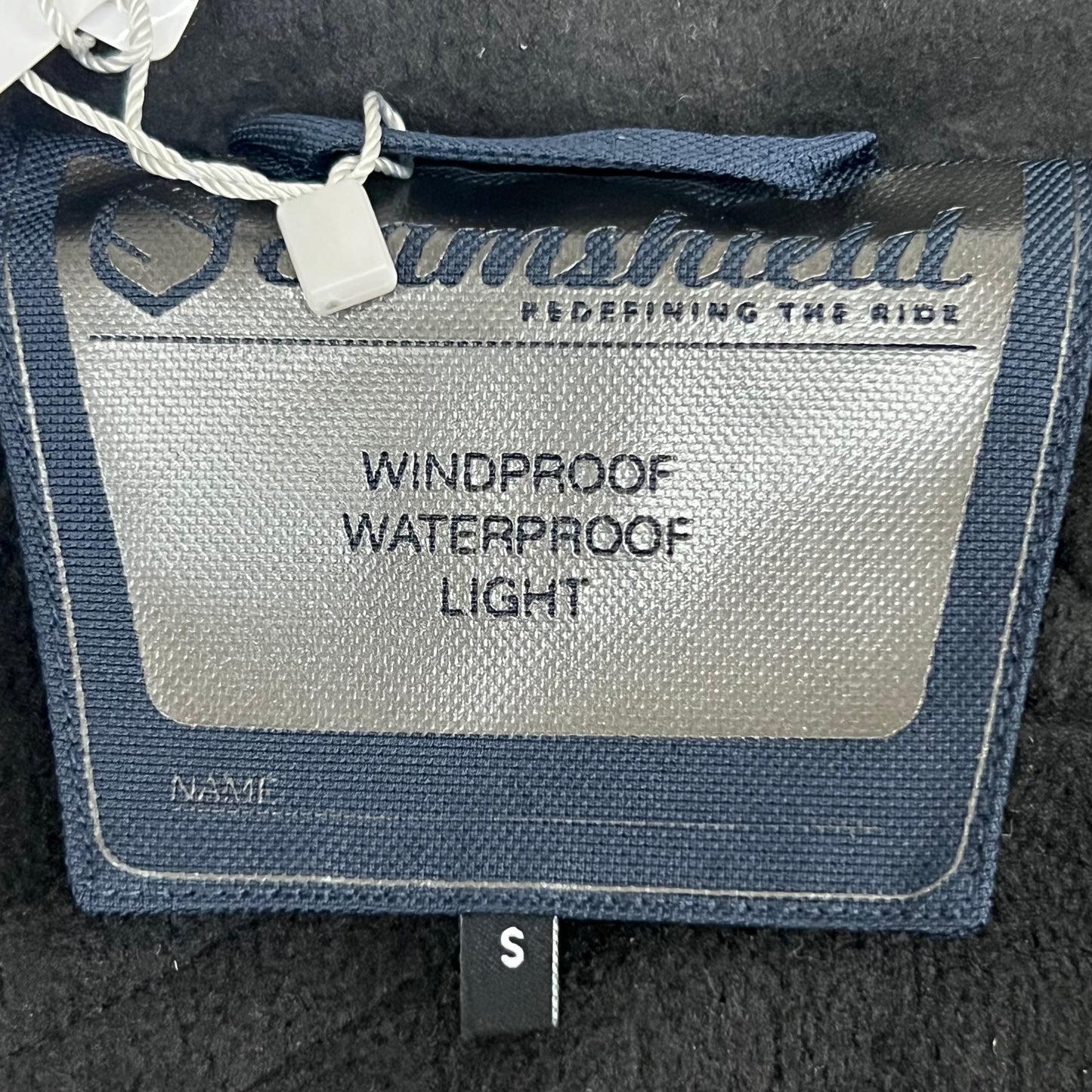 SAMSHIELD Lina Equestrian Winter Coat Waterproof Rain Jacket Women's Sz S Navy Blue