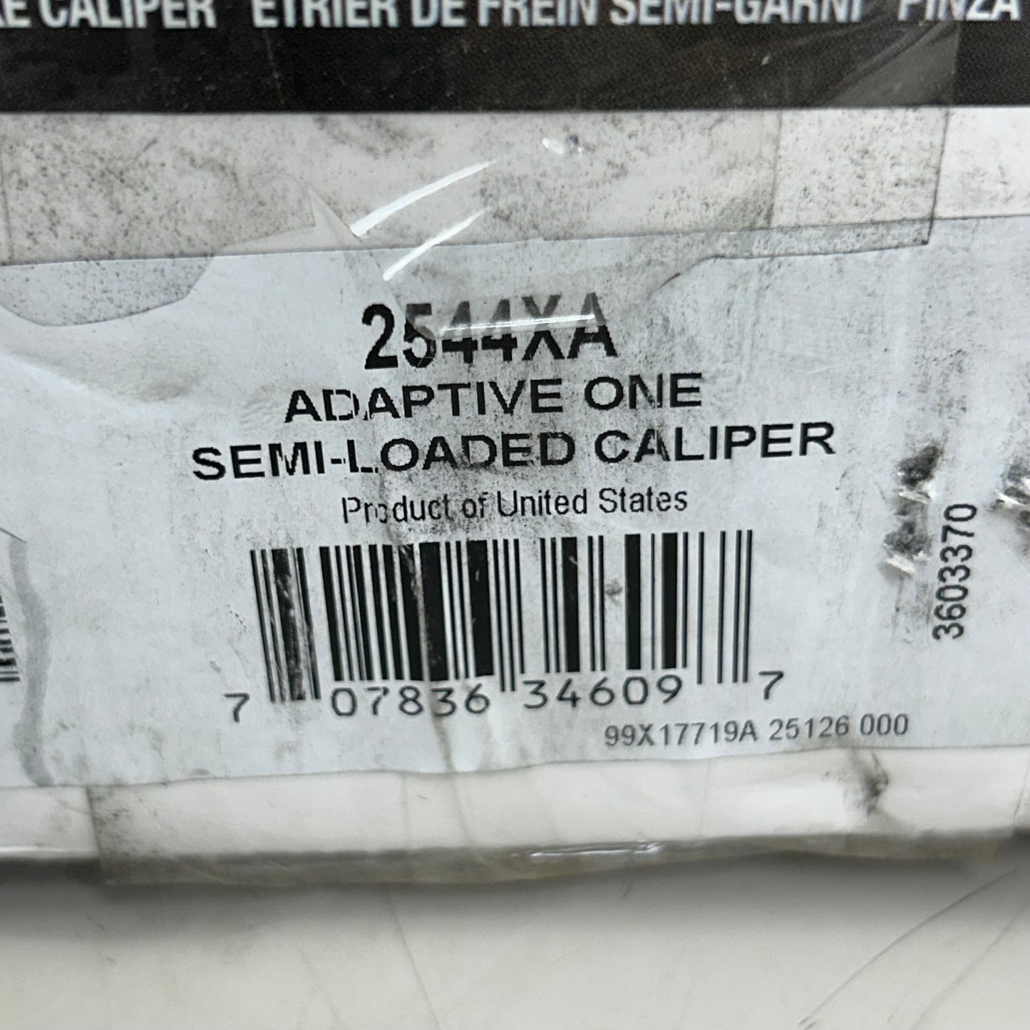 NAPA Remanufactured Brake Caliper Dual Piston Floating For Dodge 2544XA