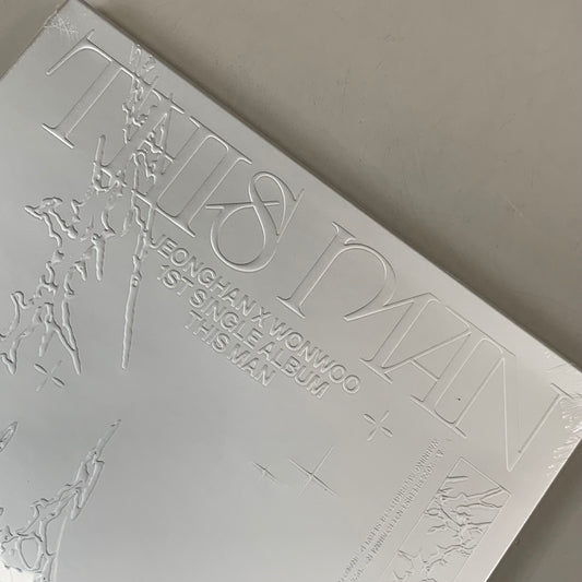 JEONGHAN X WONWO 1st Single Album 'This Man' Audio CD Kpop w/ 10 Accessories