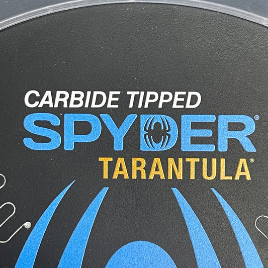 SPYDER Tarantula Steel Cutting Circular Saw Blade 46-Tooth, 9" Black 13503