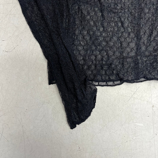 FREE PEOPLE Minding My Business Mock Neck Top Women's Sz XS Black OB2249049