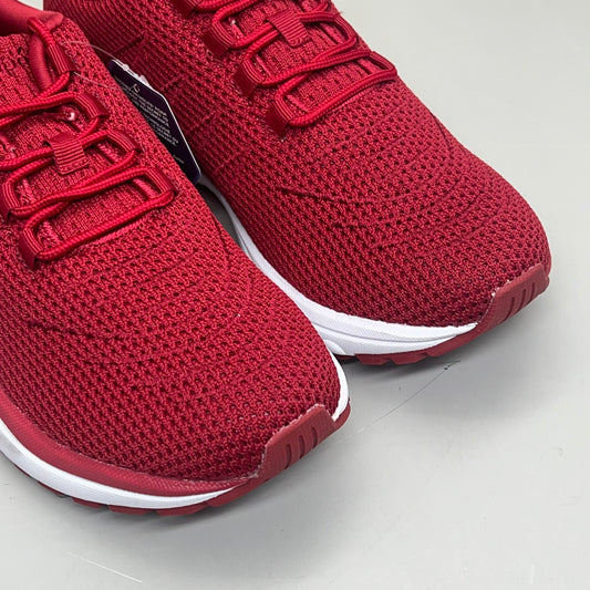 PROPET Tour Knit Double Insoles Ortholite Shoes Women Sz 8.5 W(D) Red WAA112M