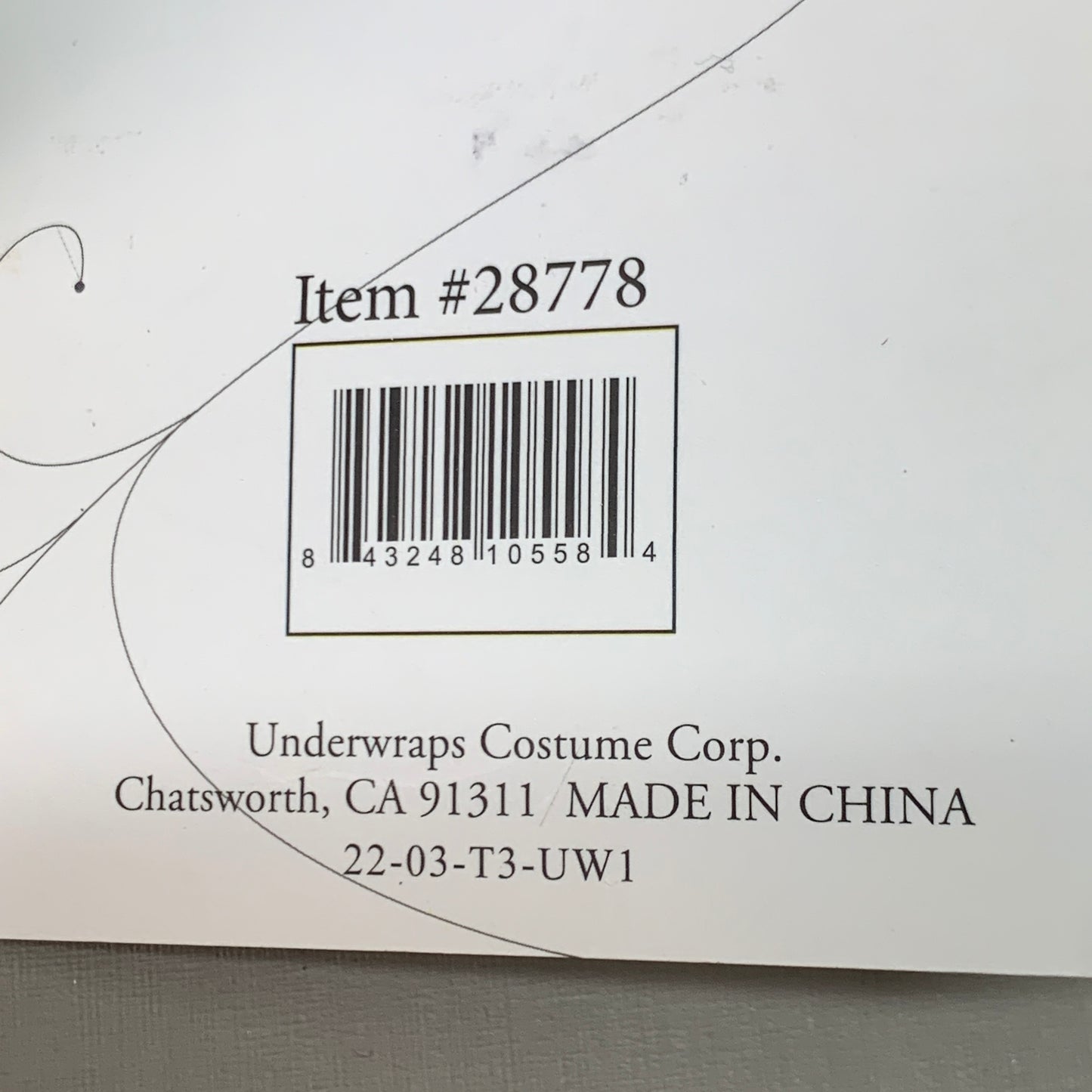 UNDERWRAPS (2 PACK) Hammer Brown and Silver 28778