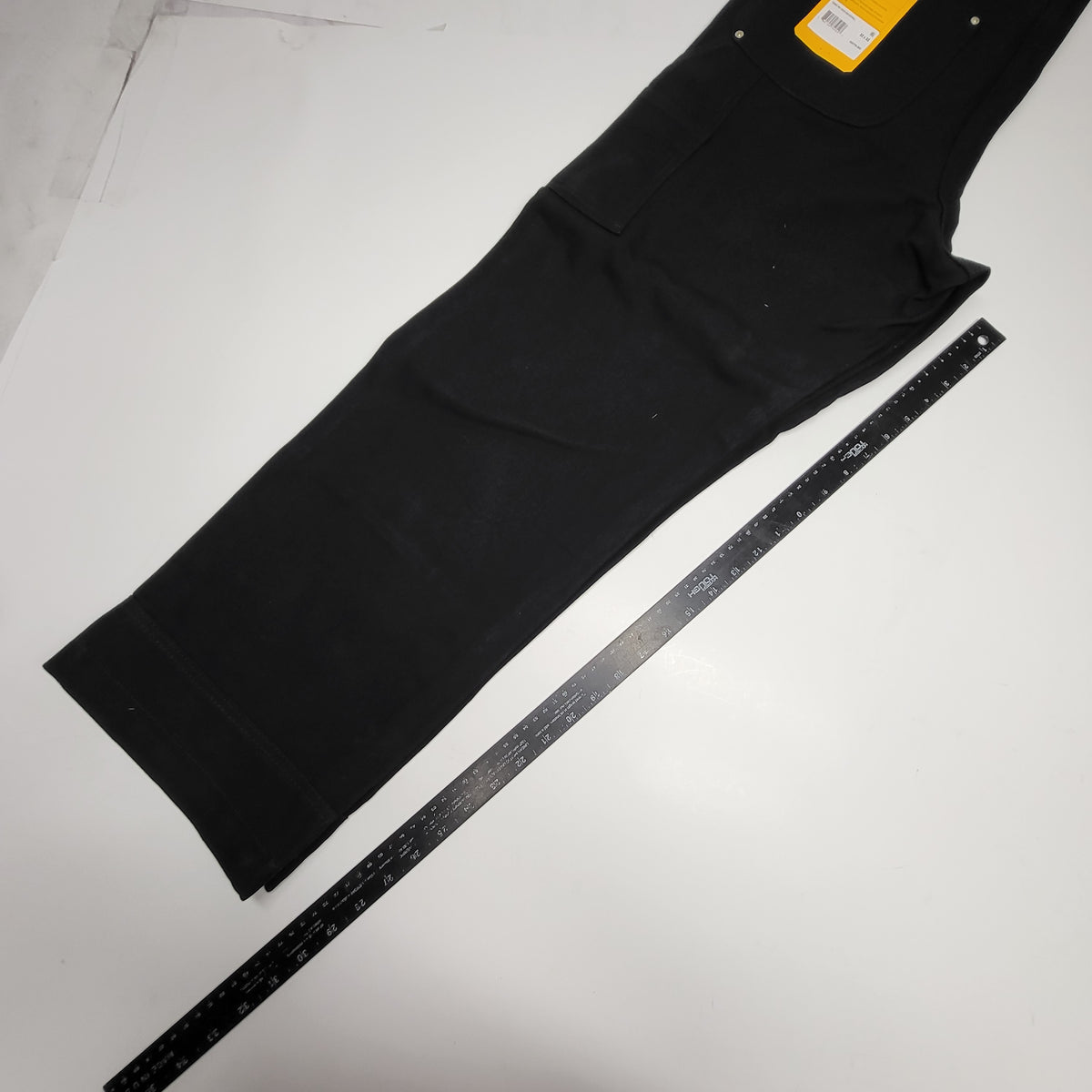 CARHARTT Iconic R01 Duck Rib Overall Wind Fighter 32X32 Black 102776-001