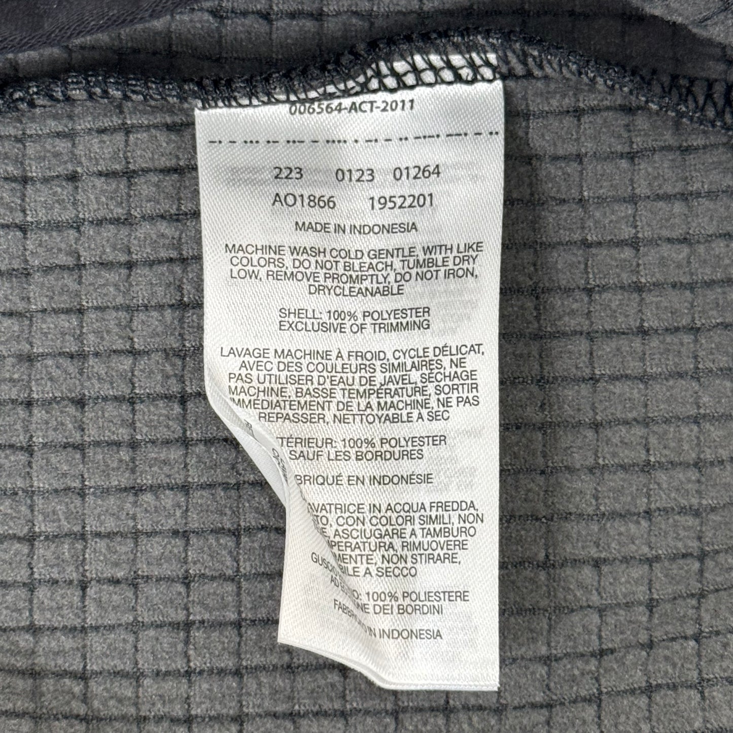 COLUMBIA Park View Fleece Half Zip Omni-Wick Men's Sz XL Blk Heather 1952201010