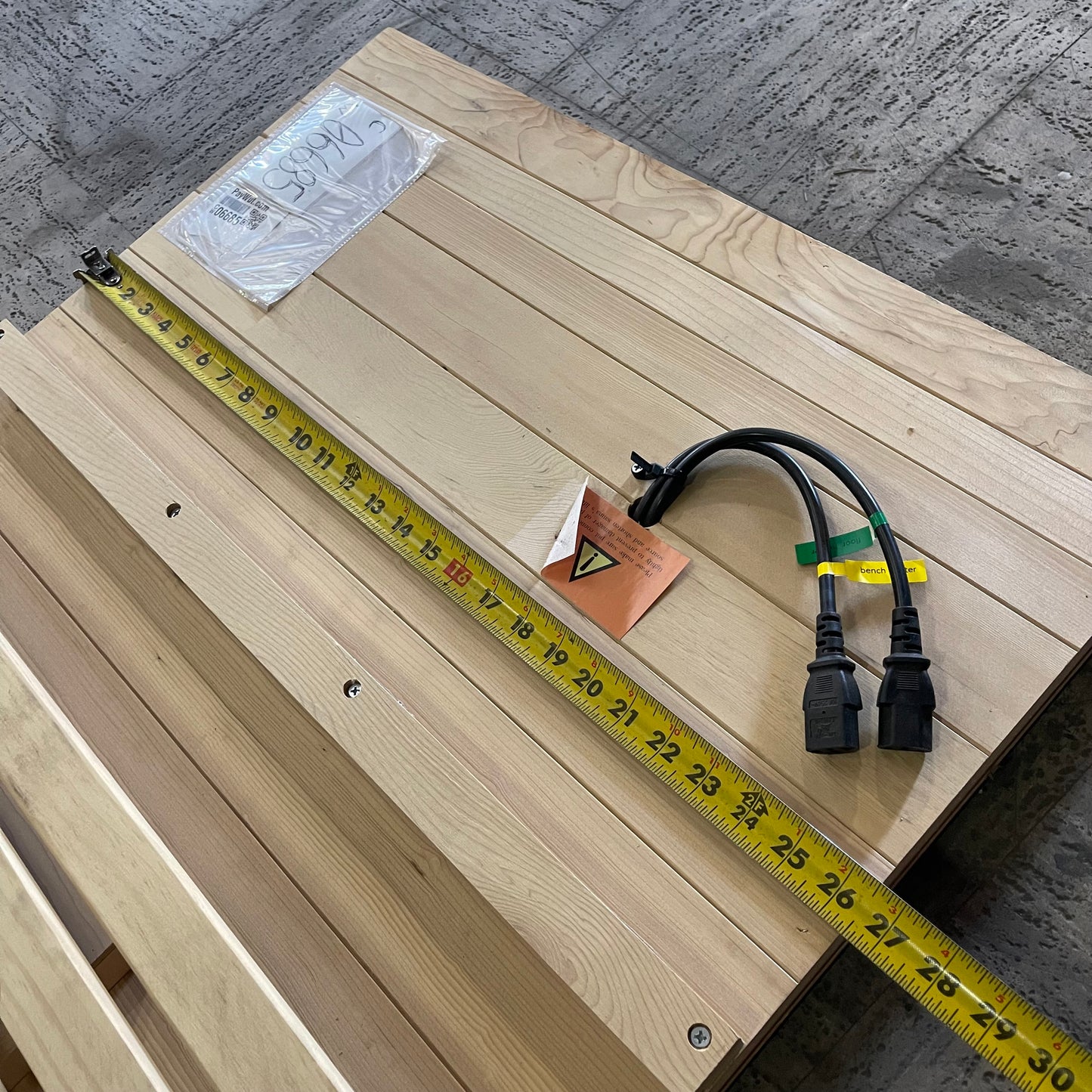 Z@ NORDIK RECOVERY Infrared Sauna Floor(?) Panel, 63”x26.5” (New, Small Ding)