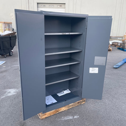 Z@ JAMCO Double-Walled Fire Resistant Security Cabinet 65”x34”x18” Grey BR23GP (B)