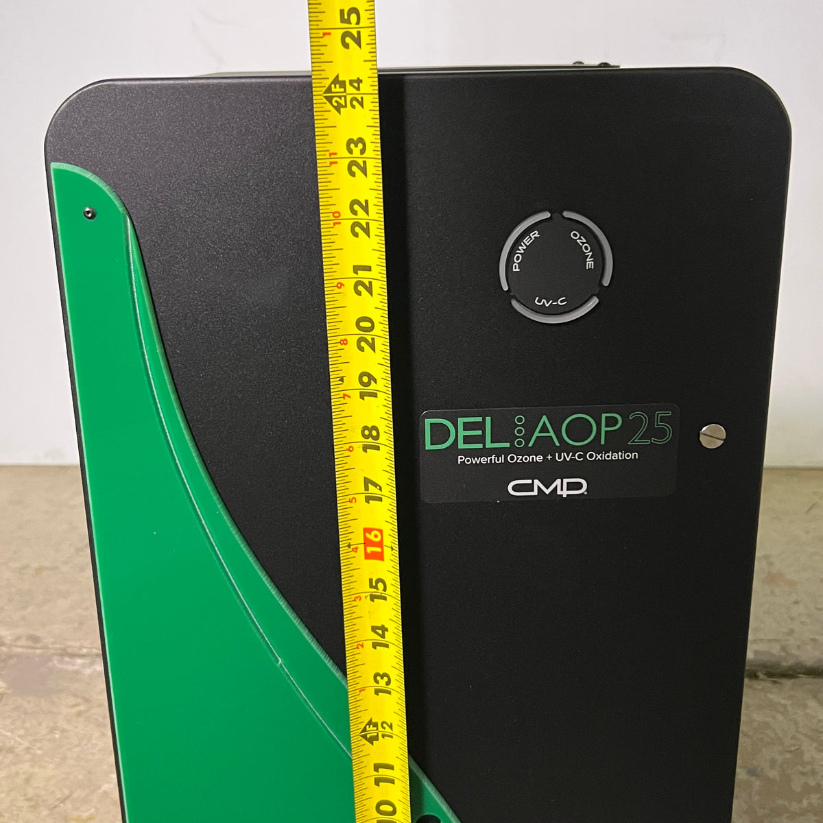 CMD Del Ozone + UV-C System Black & Green AOP-025