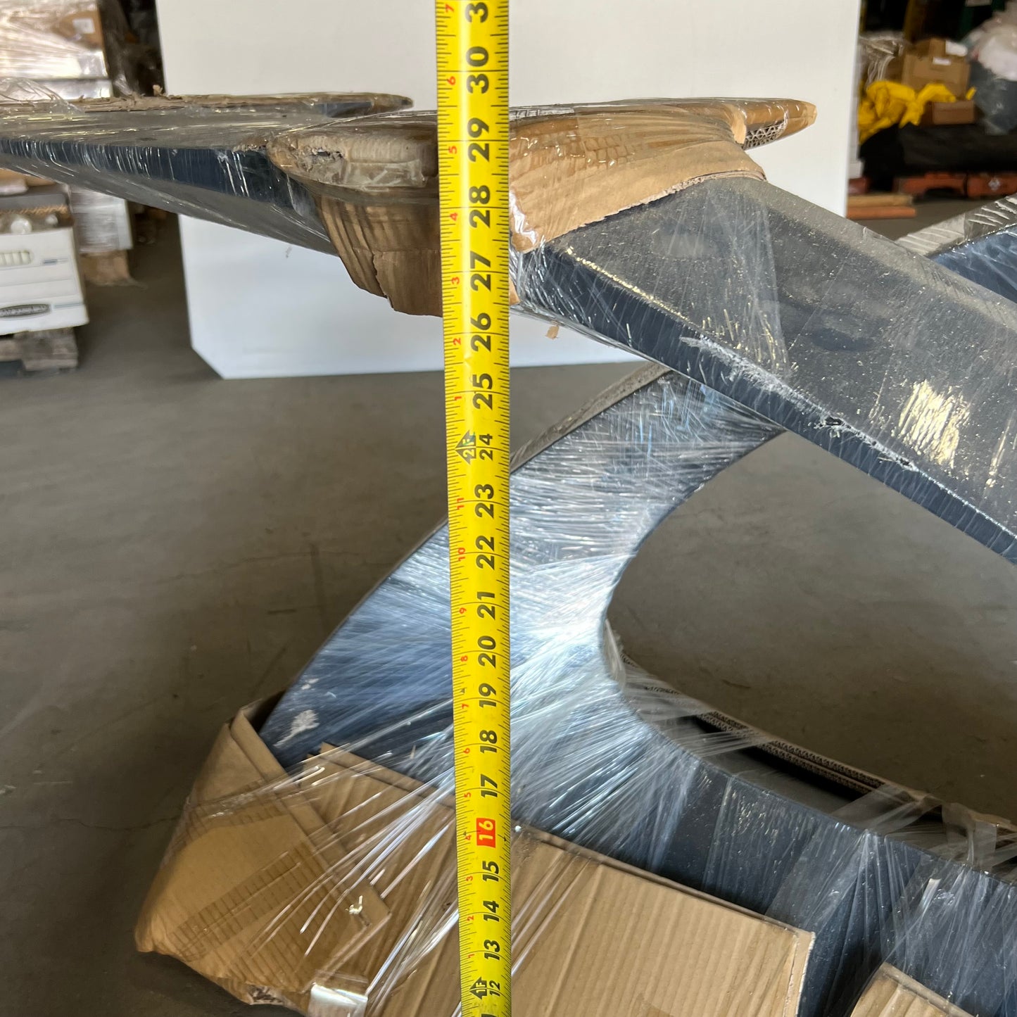 SIBUR 307 Prestige Table Base GS70CR-P1 Sz 65.7” x 33” x 34.2”,Black GS70CR-P1