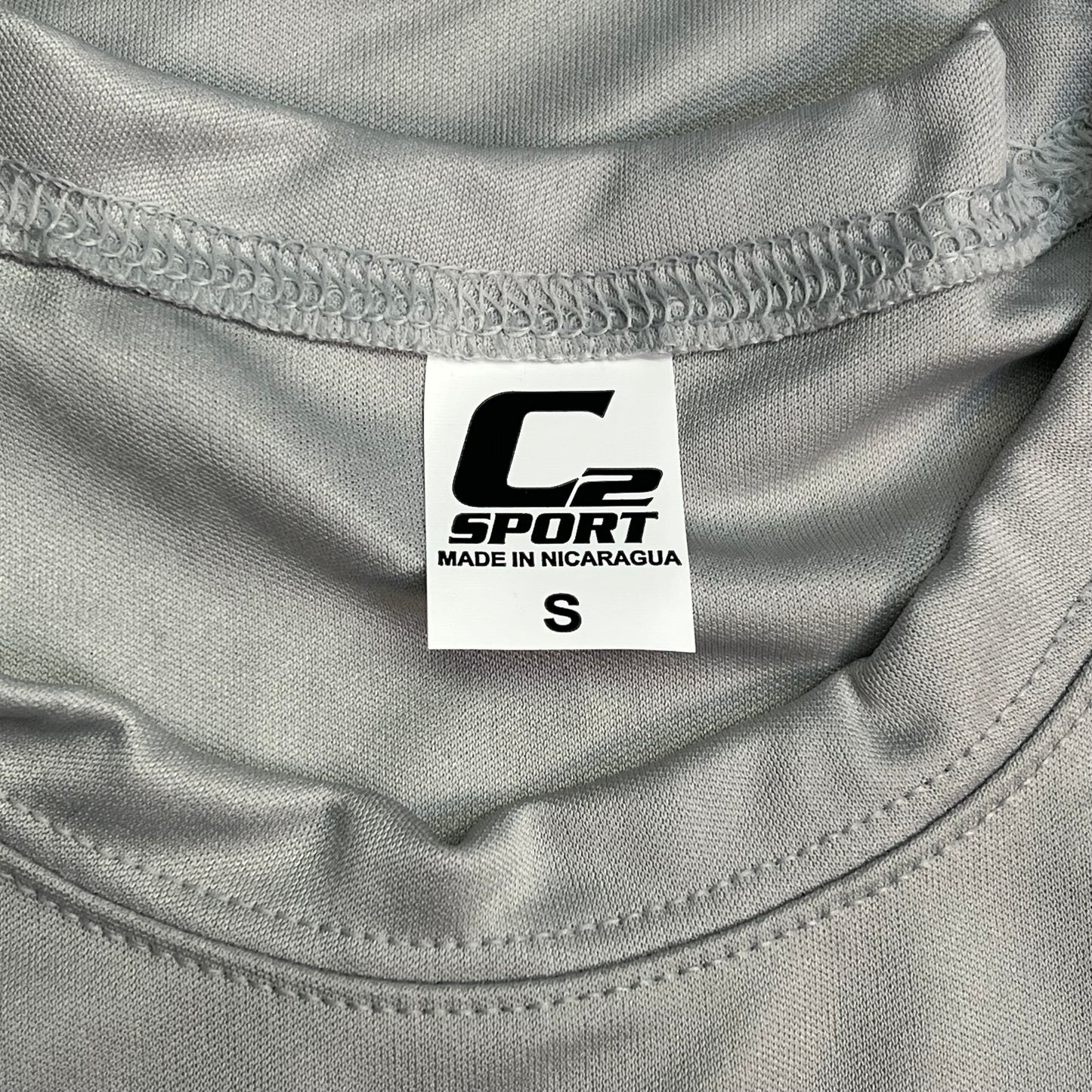 C2 SPORT (5 PACK) Long Sleeve Work Shirts Men's Sz S Light Grey 520000
