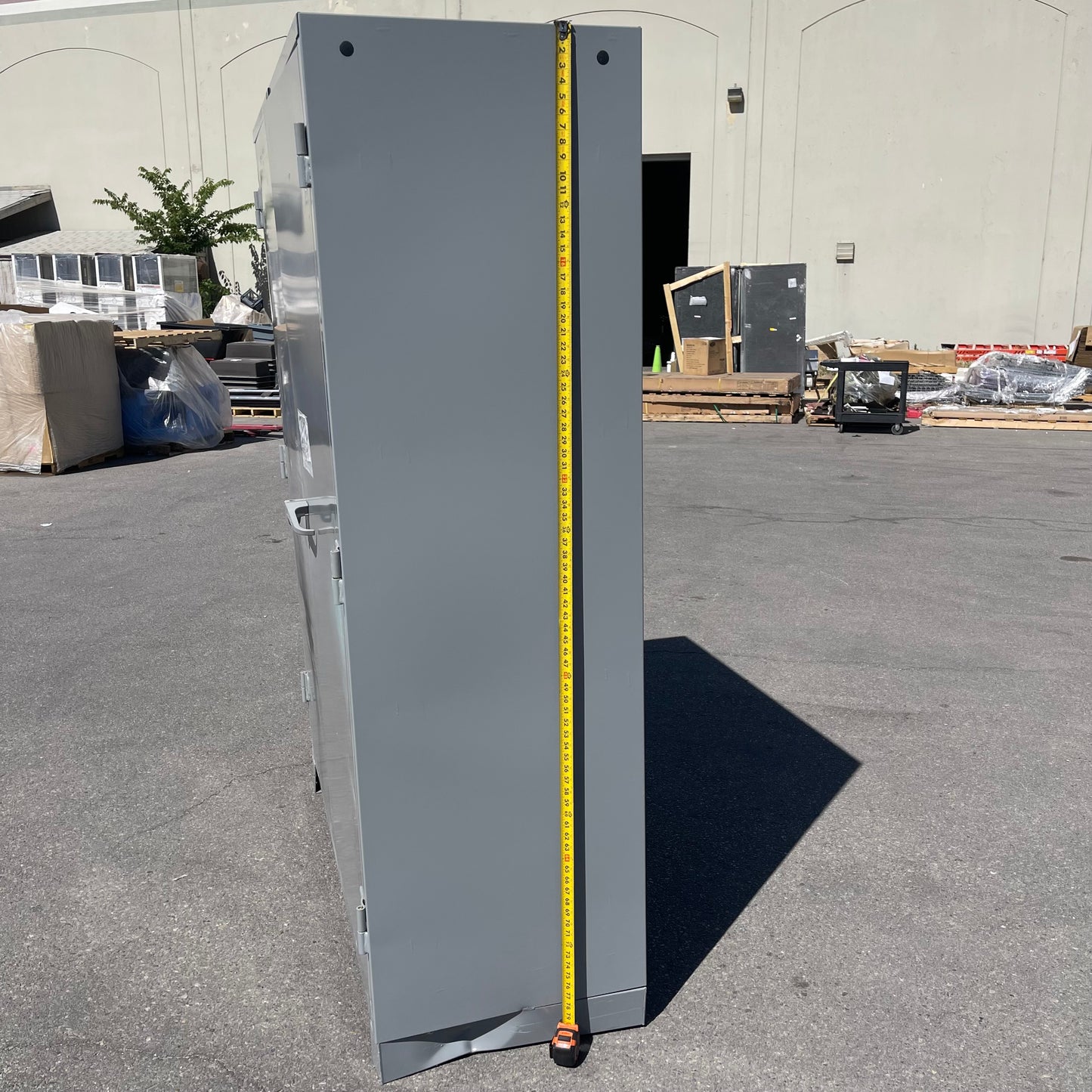 Z@ Pallet of LYON Heavy-duty Storage Cabinet 82”x60”x24” Dove Grey DD1149 (AS-IS)